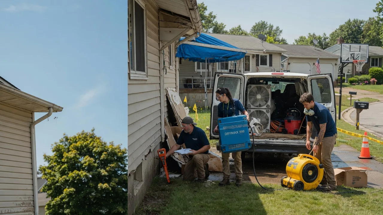 Ceiling Leak Cleanup in Hines, MN near me